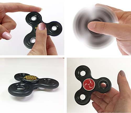 家紋ハンドスピナー各アングル