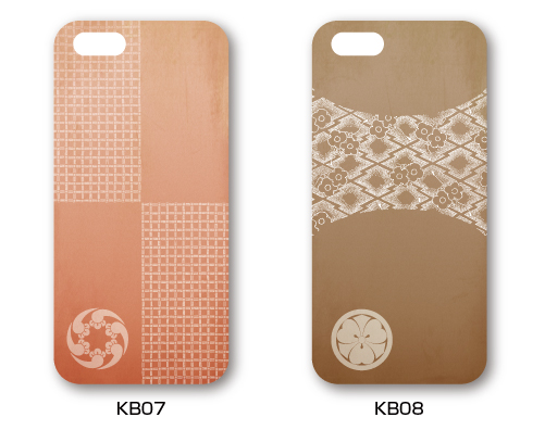 家紋入りiPhoneケース(古美)デザイン2
