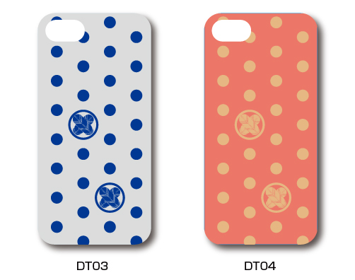 家紋入りiPhoneケース(ポップデザイン02