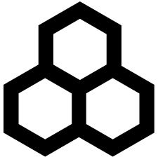 三つ持ち合い一重亀甲紋