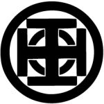 貴族の乗り物、御所車の車輪を文様化したもの中川車紋